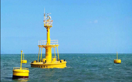三亞外海10米大型三錨系綜合觀測浮標工程